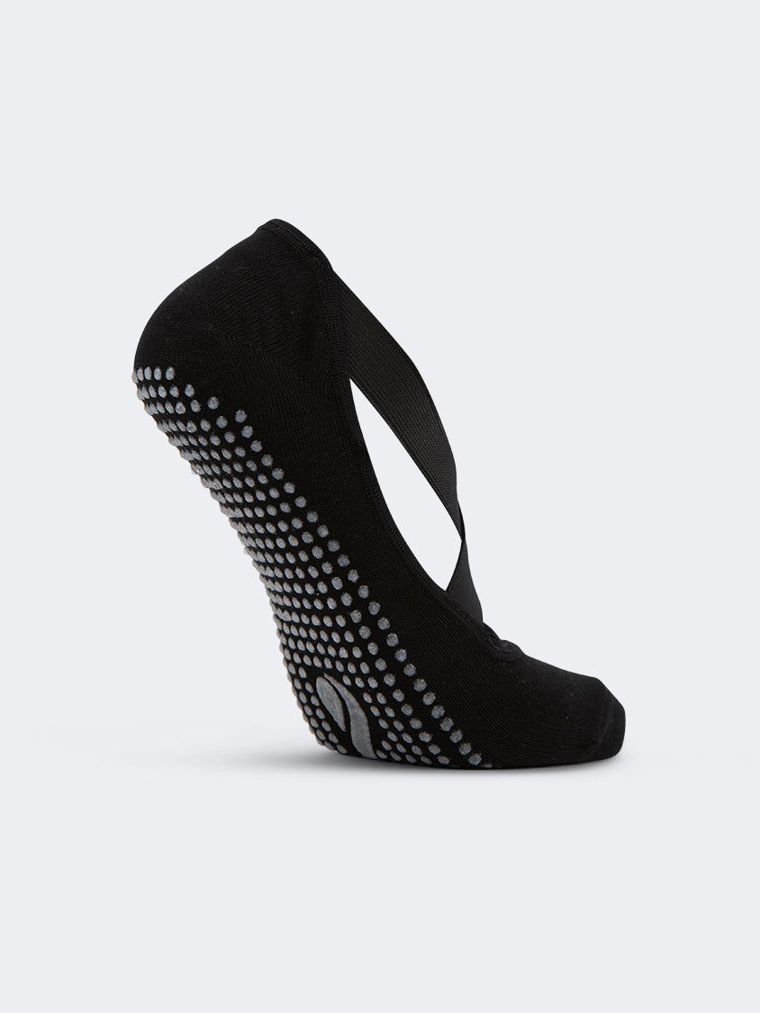 Oil &amp; Gaz Women Pilates Socks Black