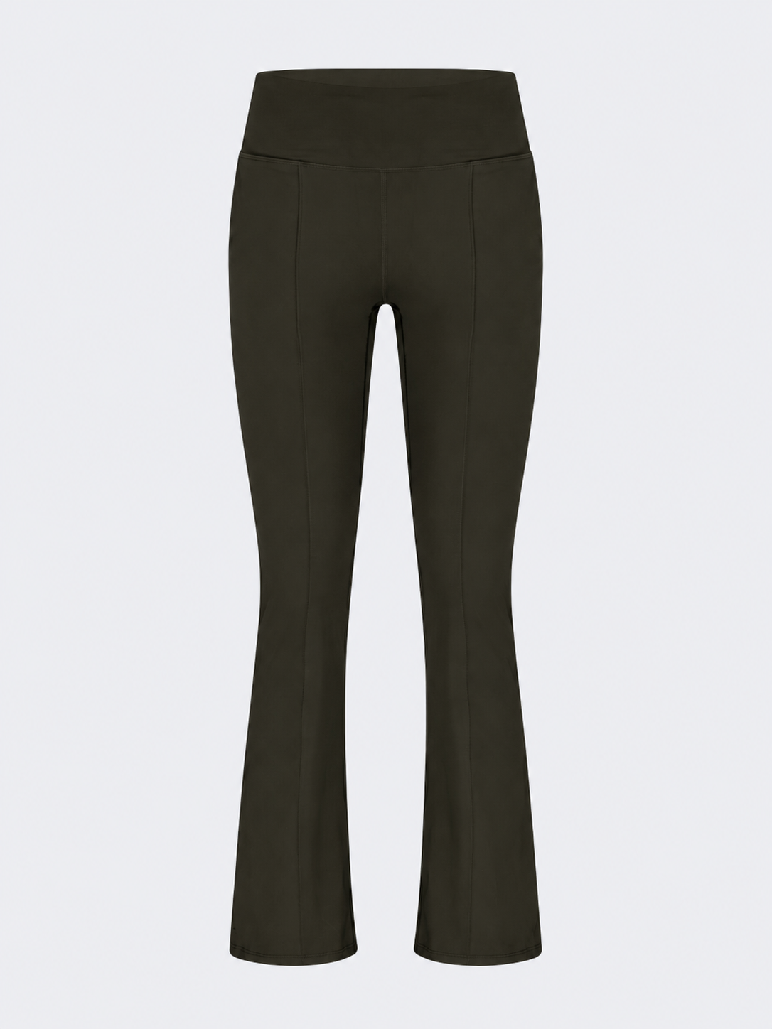 Oil & Gaz Flared Women Lifestyle Tight Olive