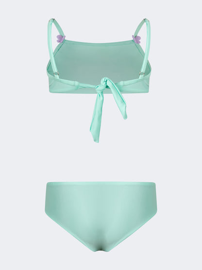 Oil And Gaz Flattering Kids-Girls Beach Bikini Set Green