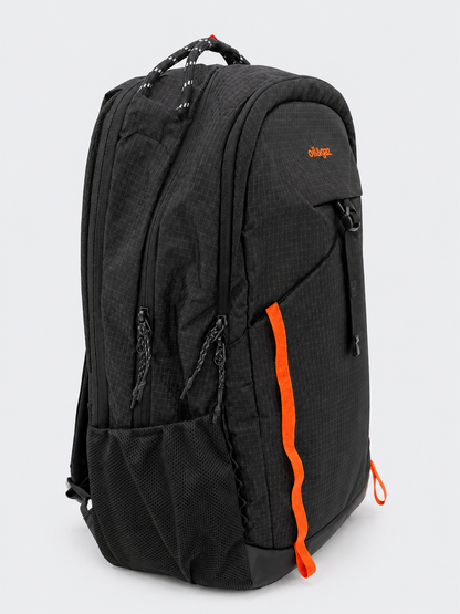Oil &amp; Gaz Functional Unisex Lifestyle Back Pack Black/Orange