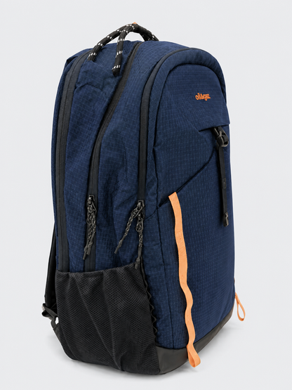 Oil &amp; Gaz Functional Unisex Lifestyle Back Pack Navy/Orange