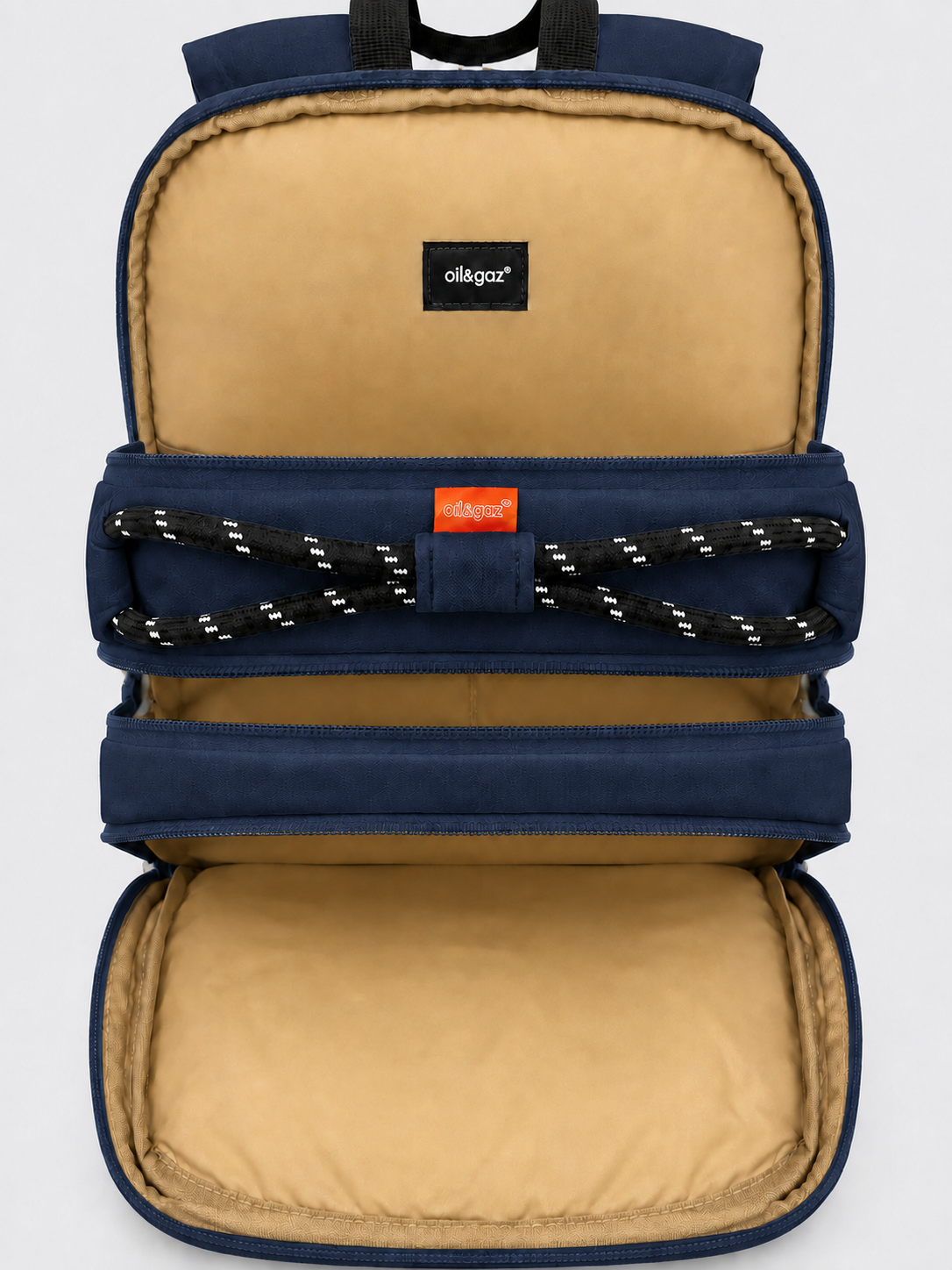 Oil &amp; Gaz Functional Unisex Lifestyle Back Pack Navy/Orange