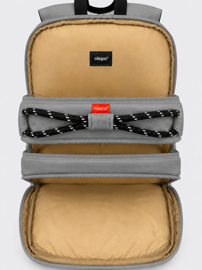 Oil &amp; Gaz Functional Unisex Lifestyle Back Pack Grey/Navy