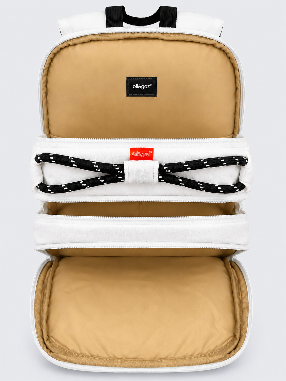 Oil&amp;Gaz Functional Unisex Lifestyle Back Pack White/Red