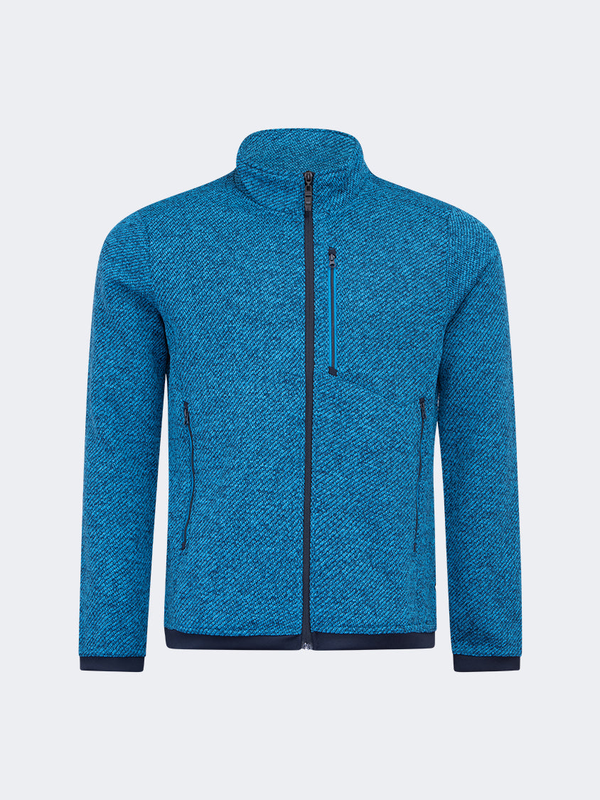 Oil And Gaz Functional Men Skiing Fleece Navy Blue