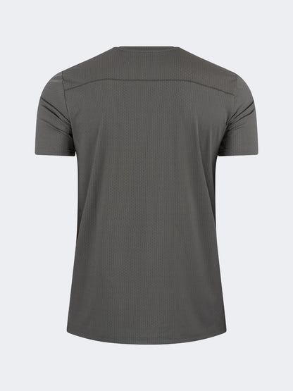 Oil And Gaz Comfortable Men Sportwear T-Shirt R-Neck Olive