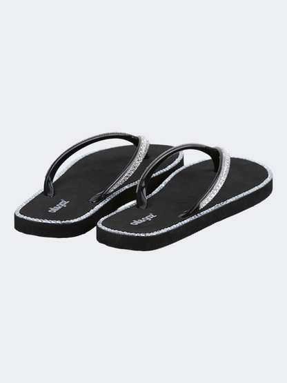 Oil&amp;Gaz Comfortable Women Lifestyle Slipper Black