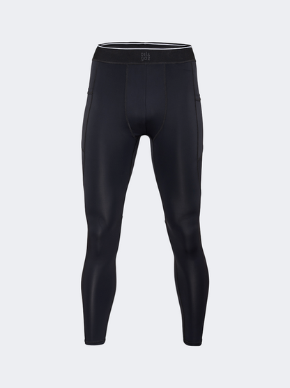 Oil And Gaz Compression  Men Training Tight Black