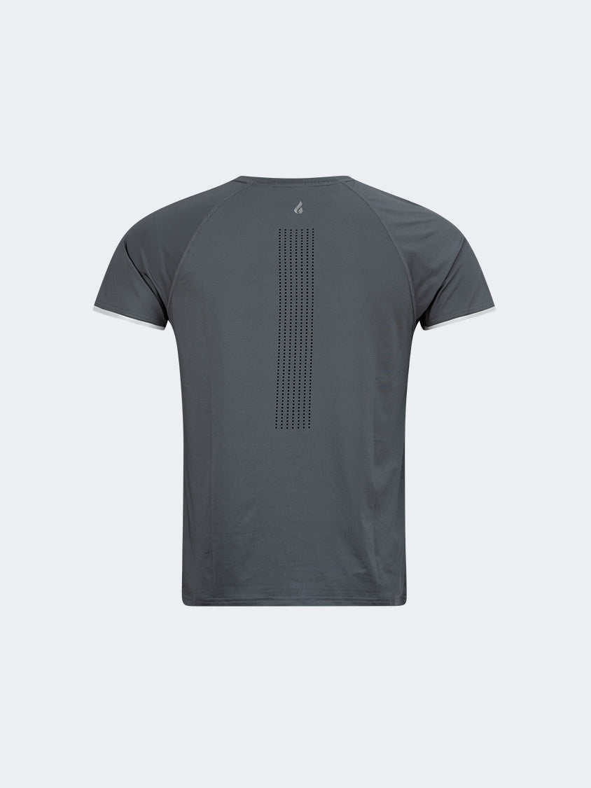 Oil And Gaz Lightweight Men Fitness T-Shirt Anthracite