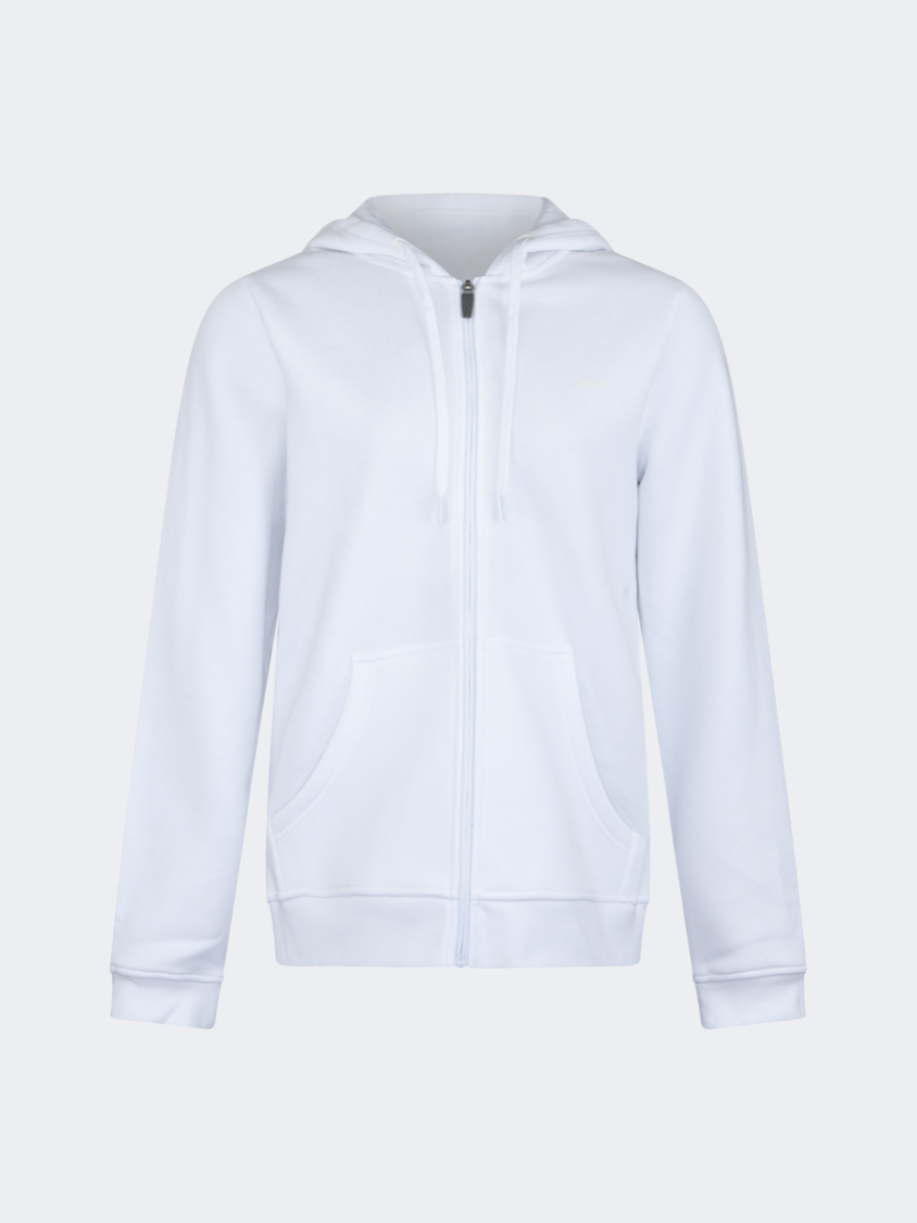 Glmw01Nd Unisex Full Zip Hoody Brushed Wht/Blk