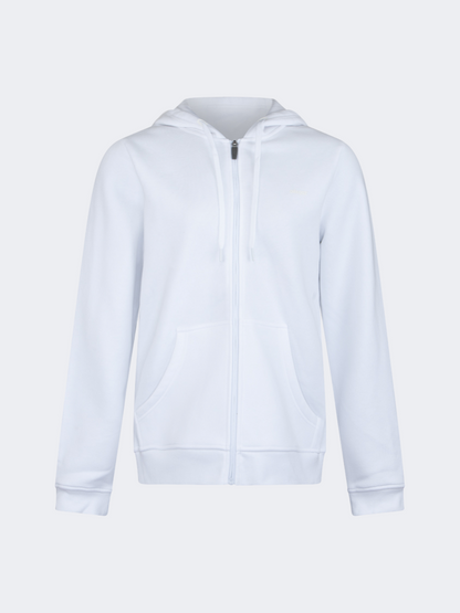 Glmw01Nd Unisex Full Zip Hoody Brushed Wht/Blk