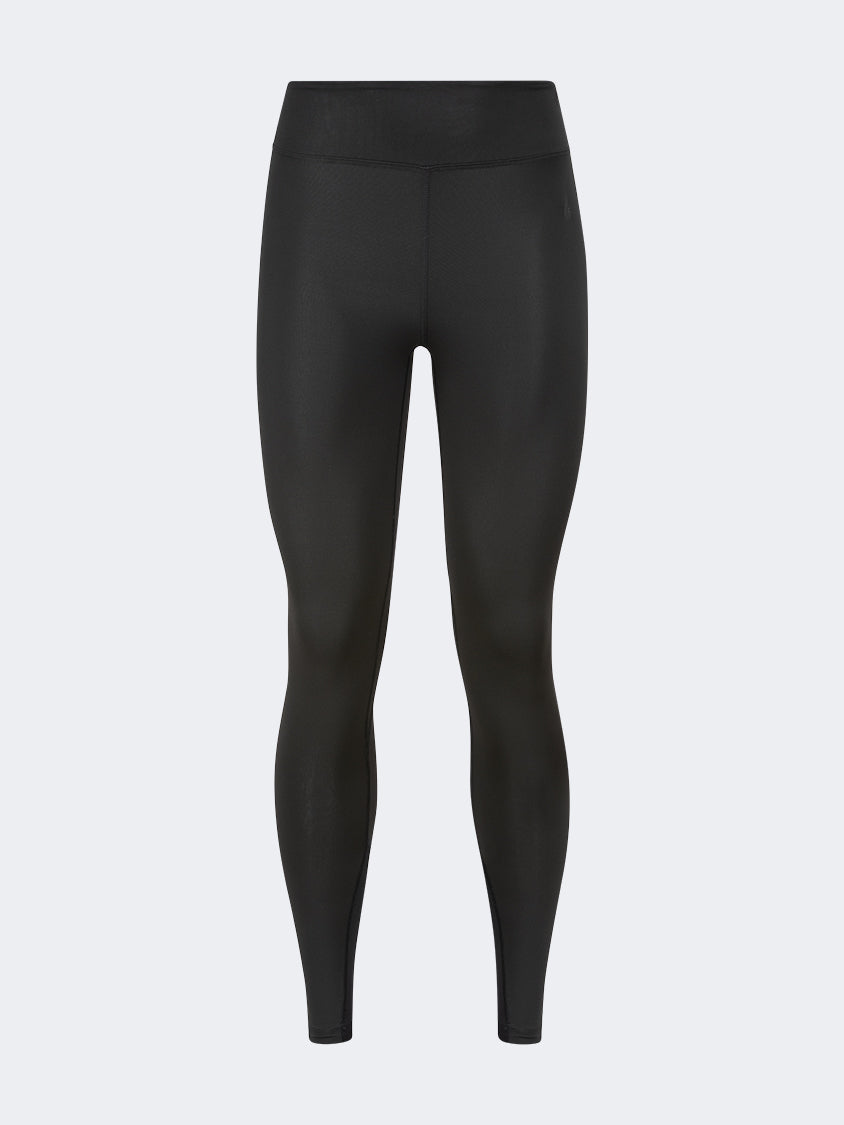 Oil And Gaz Plain Women Training Tight Black