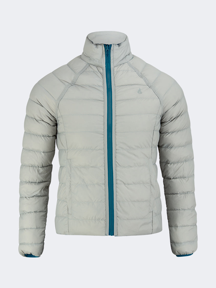 Oil And Gaz Mid Cut Women Lifestyle Jacket Teal/Light Grey