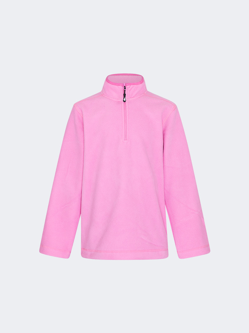 Oil and Gaz Kids Girls Skiing Fleece Pink