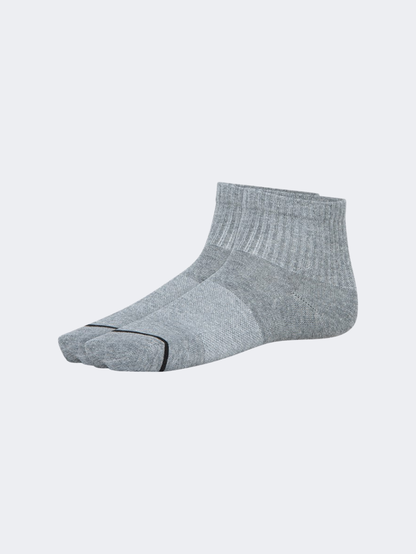 Oil And Gaz Soft 3 Pack Kids Lifestyle Socks Grey/White/Navy