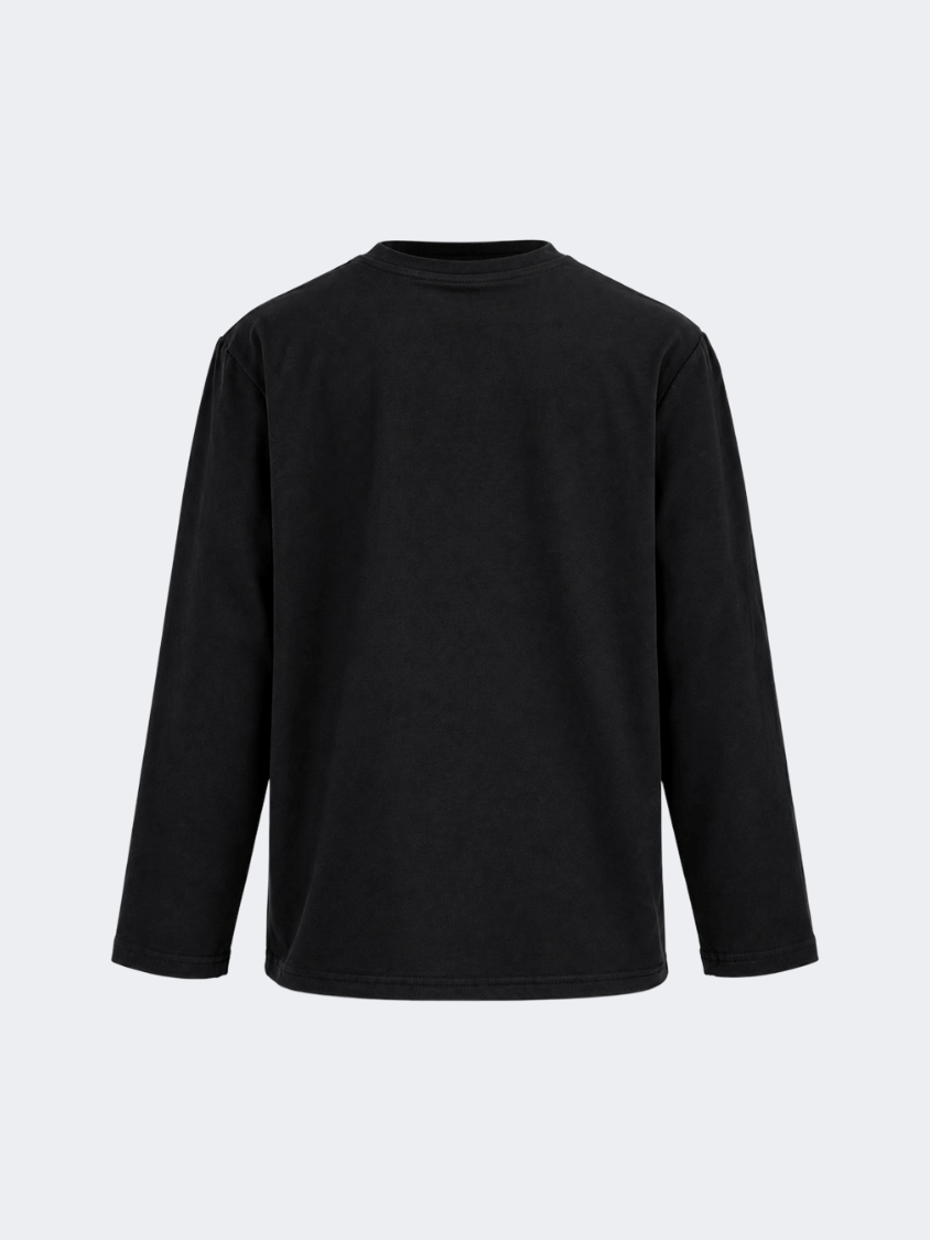 Oil And Gaz Casual Kids Lifestyle Long Sleeve Black