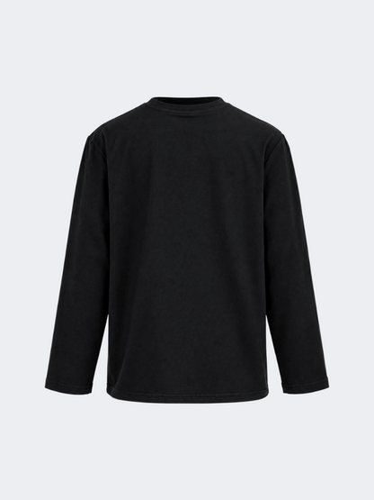 Oil And Gaz Casual Kids Lifestyle Long Sleeve Black