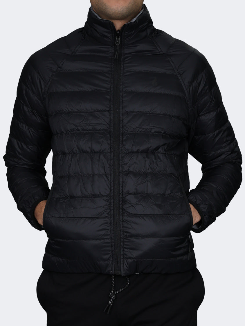 Oil And Gaz Reversible Down Men Lifestyle Jacket Black/Grey