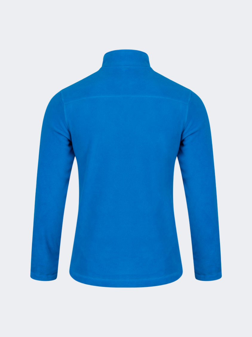 Oil&amp;Gaz Warm Men Skiing 1/4 Zip Fleece Royal Blue