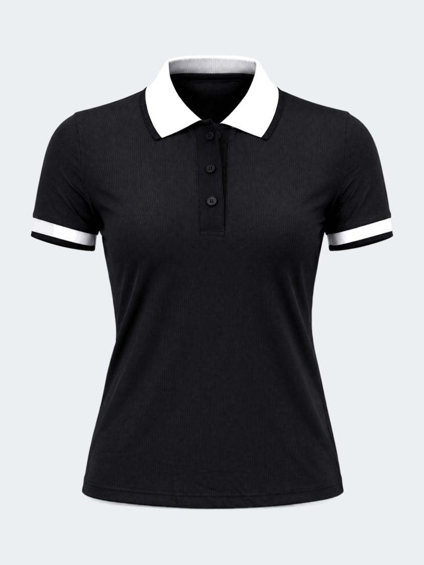 Oil &amp; Gaz Timeless Women Lifestyle Polo Black