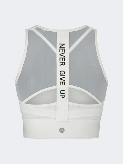 Oil&amp;Gaz Breathable Women Training Bra White