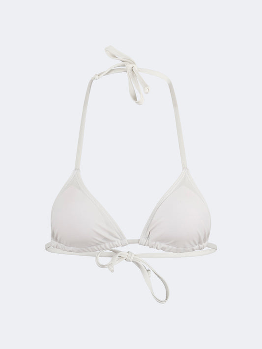 Oil & Gaz Stylish Women Beach Tri-Bra White