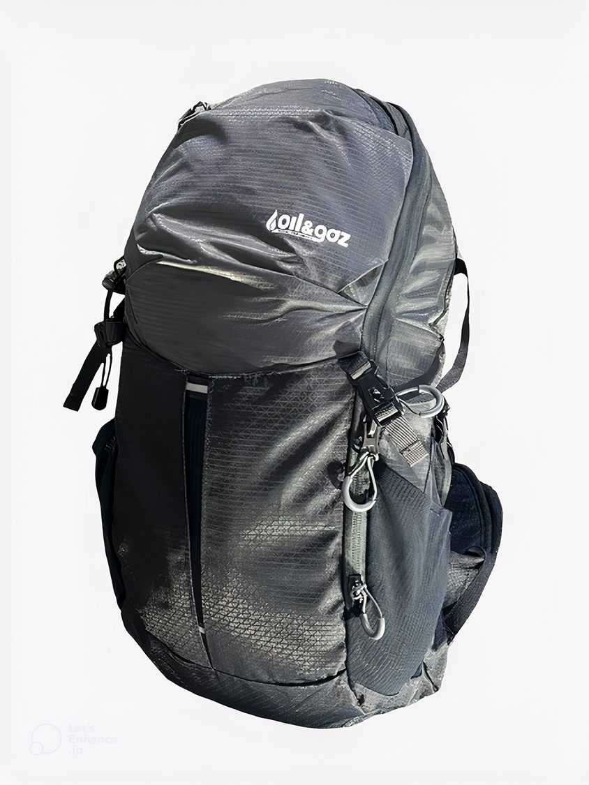 Oil And Gaz 20 L Unisex Hiking Bag Dark Grey/Black