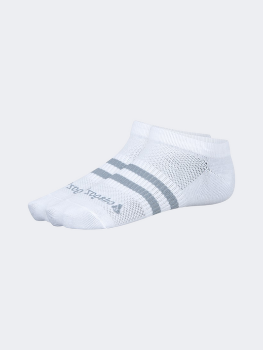 Oil & Gaz Soft 3 Pack  Unisex Lifestyle Socks White/Grey