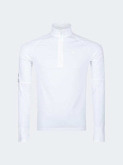 Oil And Gaz Sporty Unisex Fitness Sweatshirt White