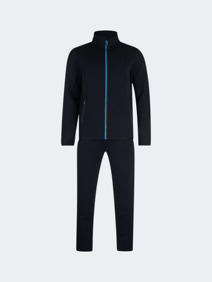 Oil &amp; Gaz Stylish Men Lifestyle Suit Black/Royal Blue