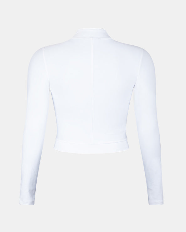 Oil And Gaz Bbl Women Lifestyle Jacket White