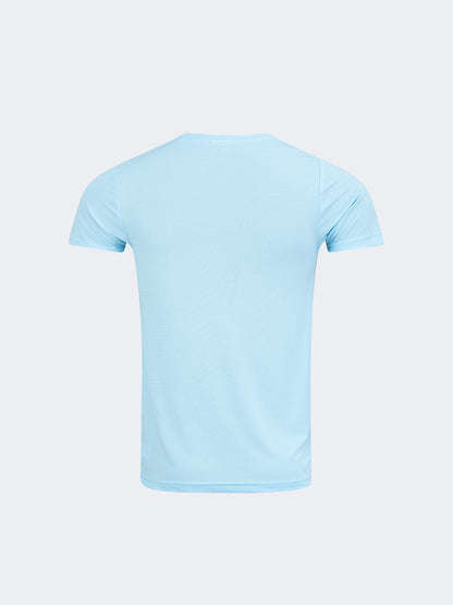 Oil And Gaz Lightweight Men Multisport T-Shirt Sky Blue