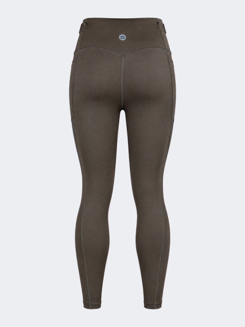 Oil &amp; Gaz Sculpting Women Training Legging Olive