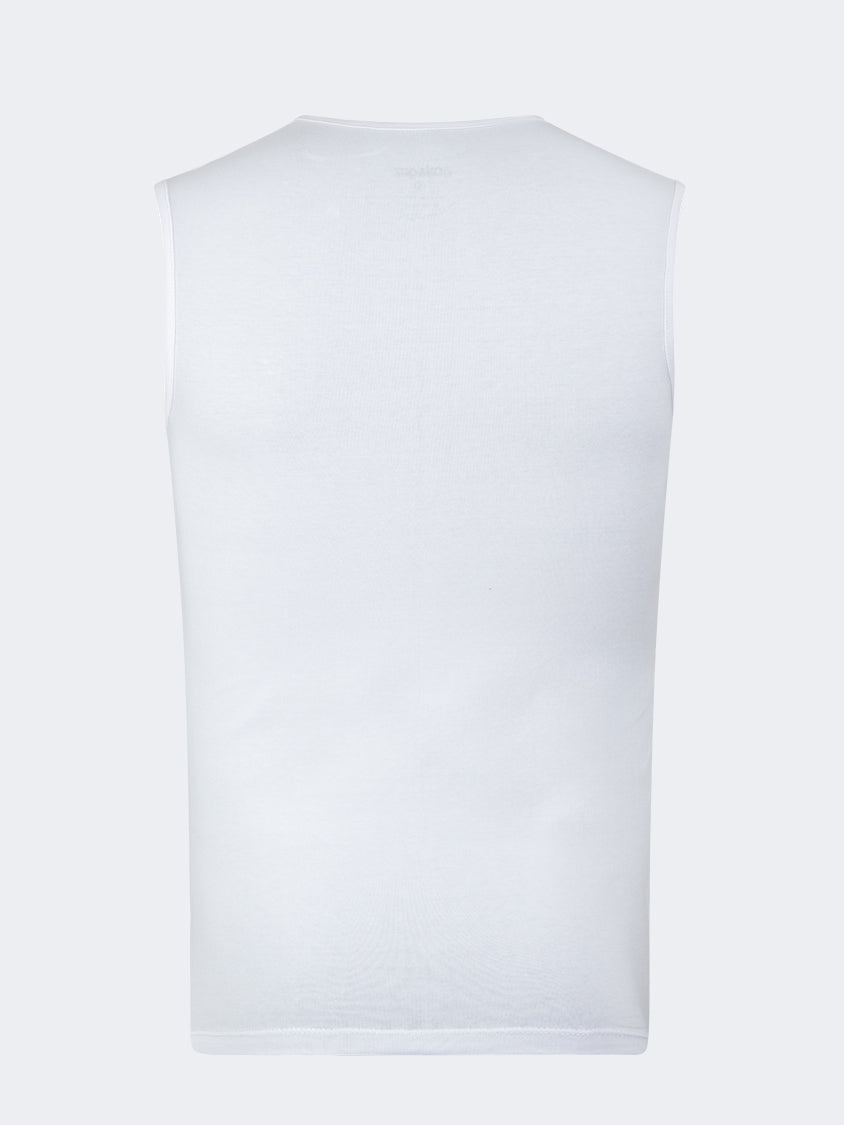 Oil And Gaz V Neck Men Underwear White