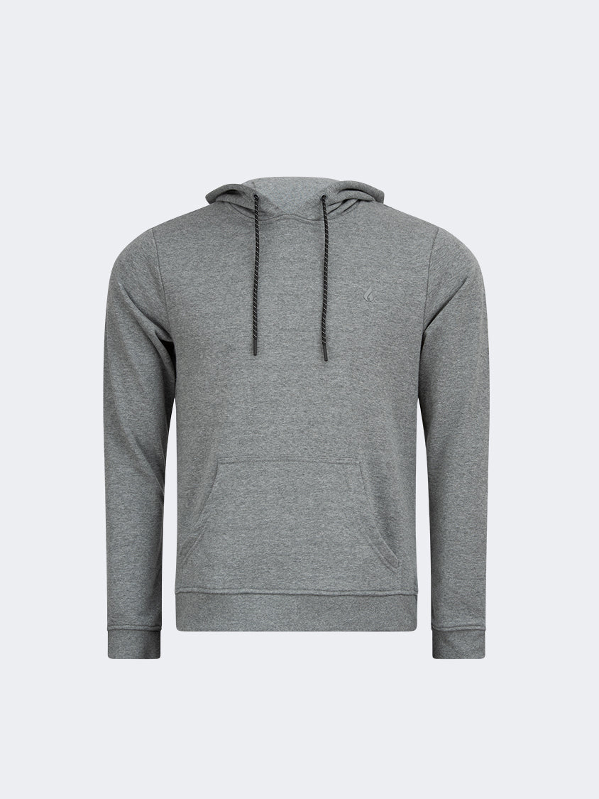 Oil And Gaz Classic Men Lifestyle Hoody Looped Grey