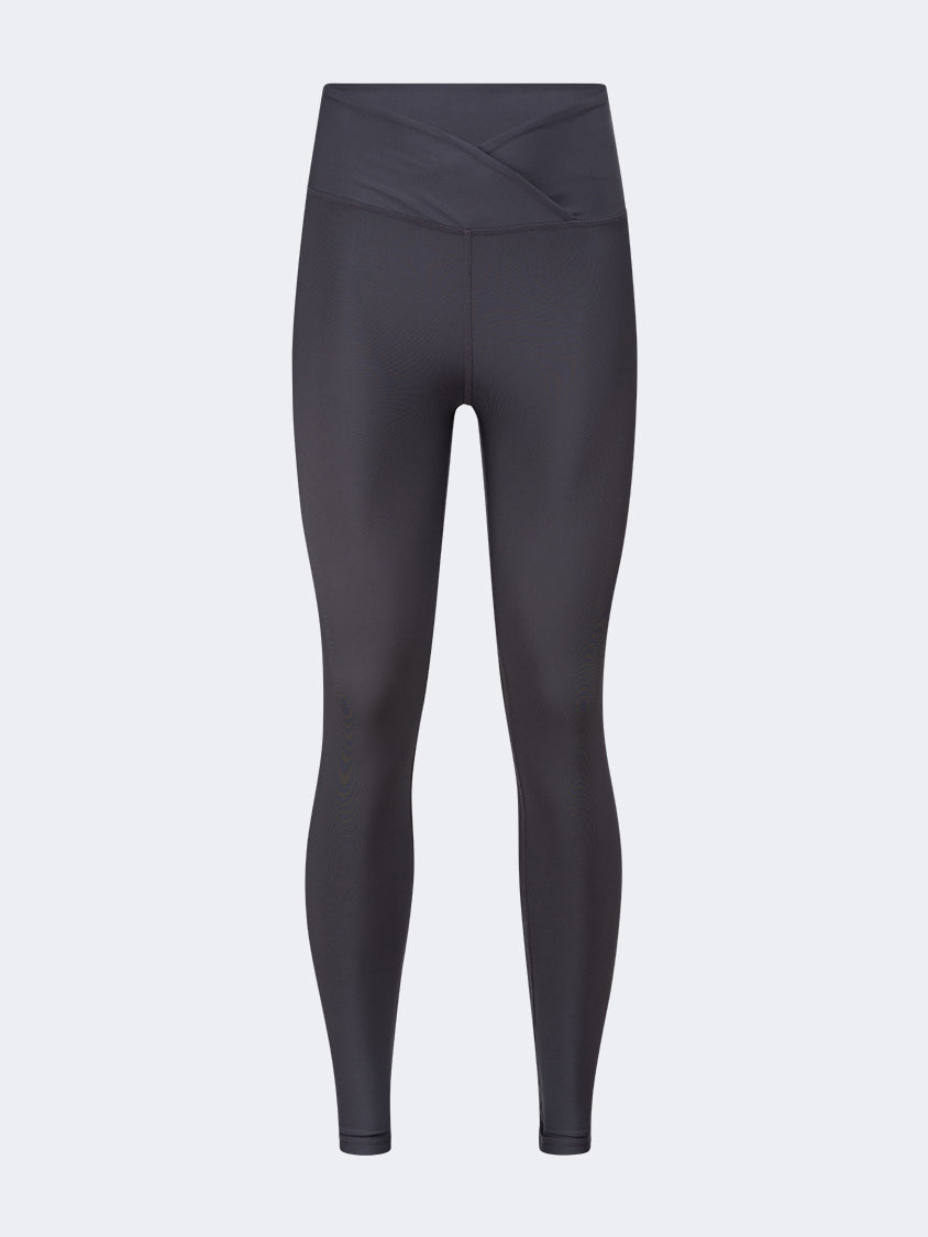 Oil And Gaz Plain Women Lifestyle Tight Anthracite