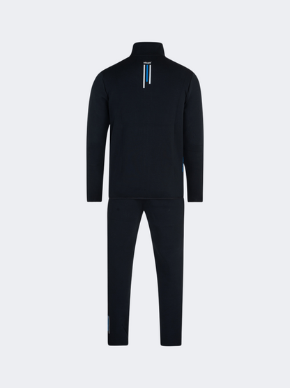 Oil &amp; Gaz Stylish Men Lifestyle Suit Black/Royal Blue