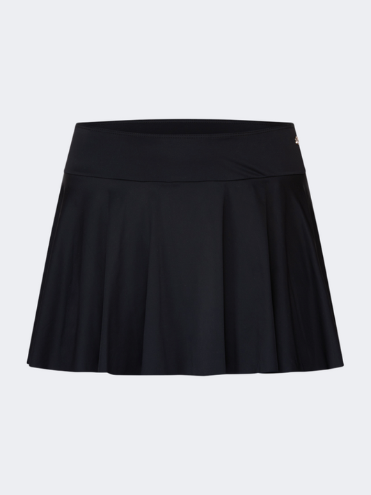 Oil & Gaz Flexible Women Beach Skirt Black