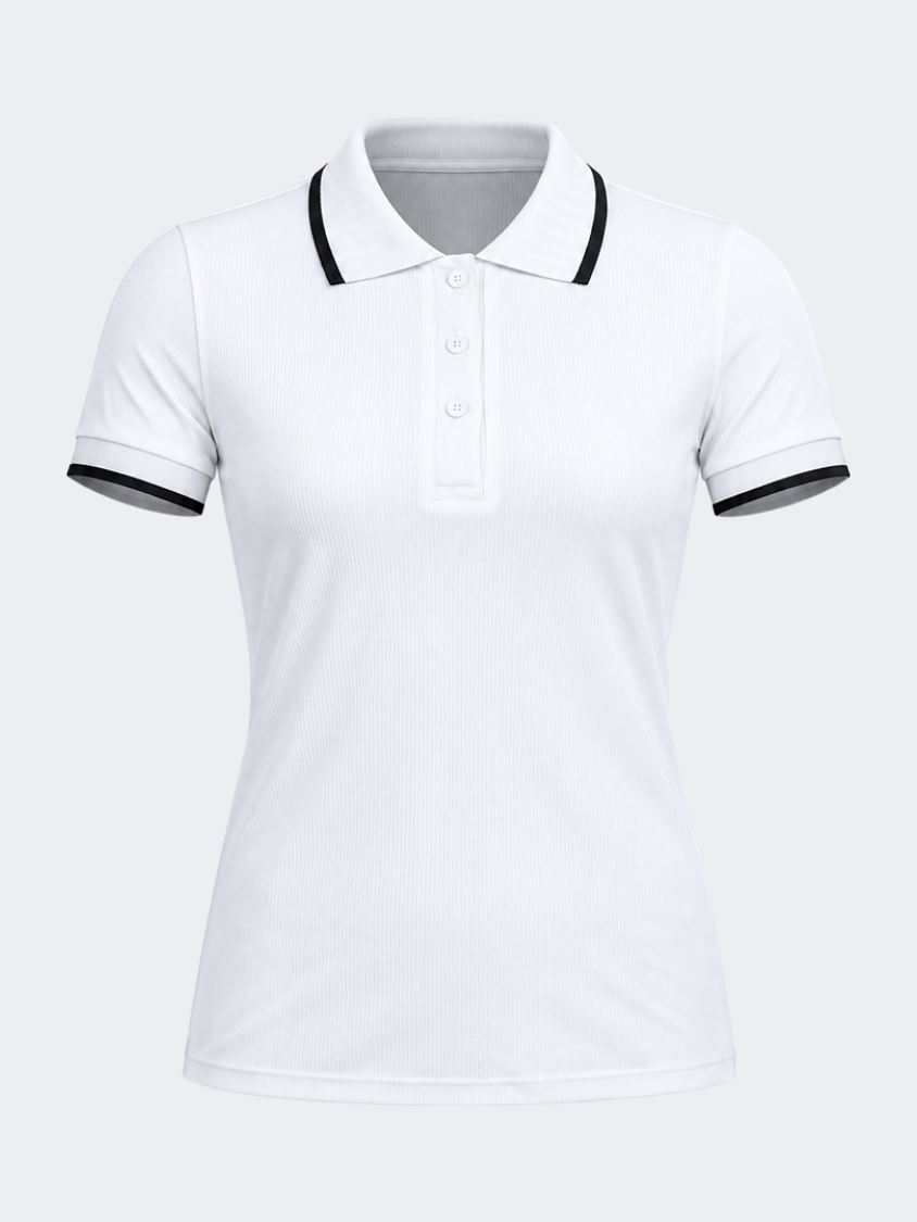 Oil &amp; Gaz Timeless Women Lifestyle Polo White