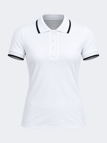 Oil &amp; Gaz Timeless Women Lifestyle Polo White
