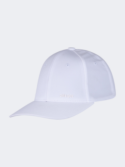 Oil And Gaz Lightweight Unisex Life Style Baseball Cap White