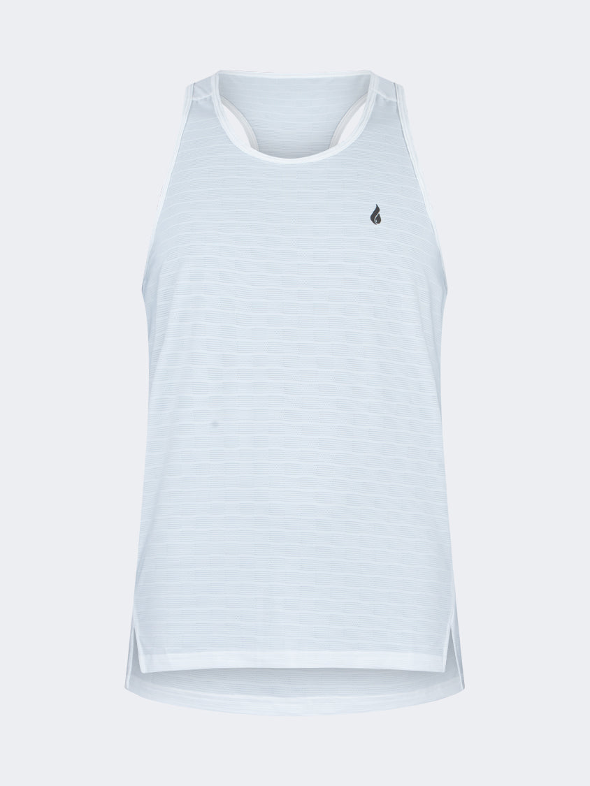 Oil And Gaz Lightweight Men Training Tank White