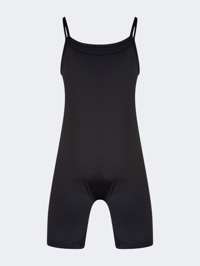 Oil&amp;Gaz Stylish Kids-Girls Lifestyle Jumpsuit Black