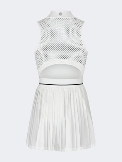 Oil&amp;Gaz Open Back Women Lifestyle Dress White