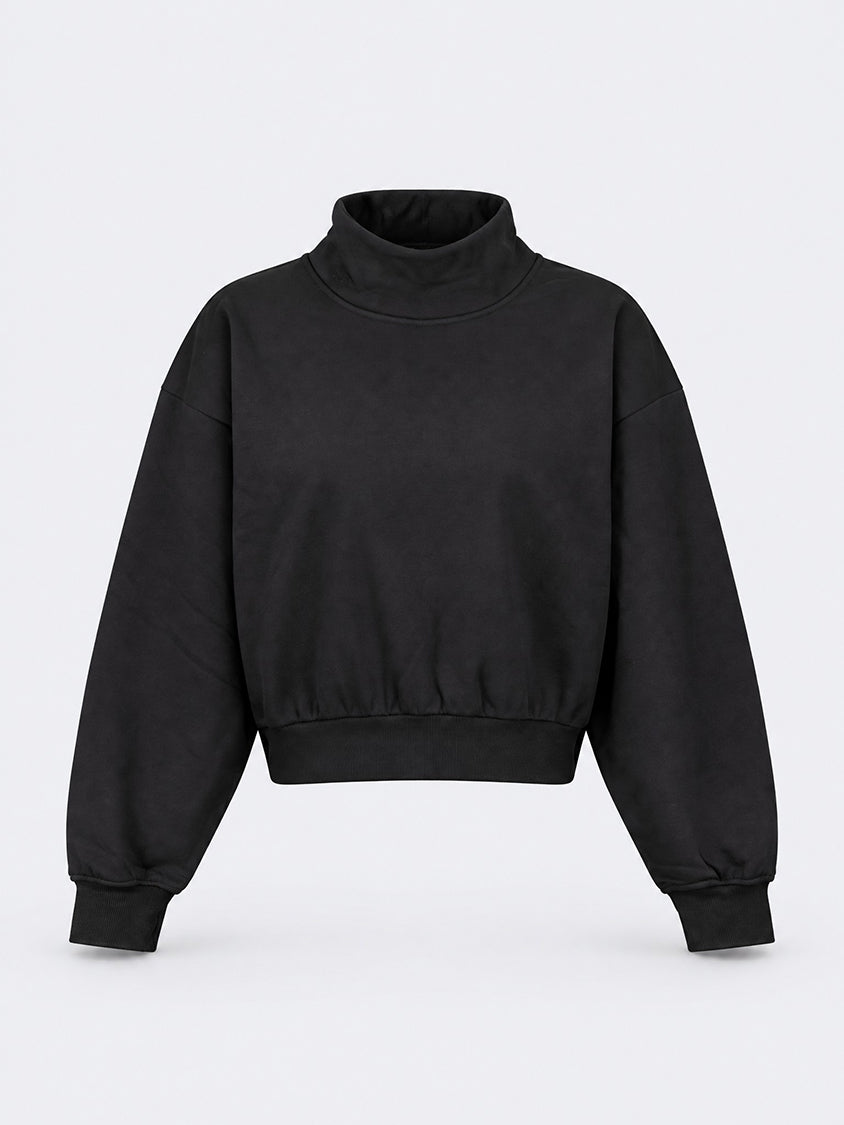 Oil &amp; Gaz Warm Women Lifestyle  Pullover Black