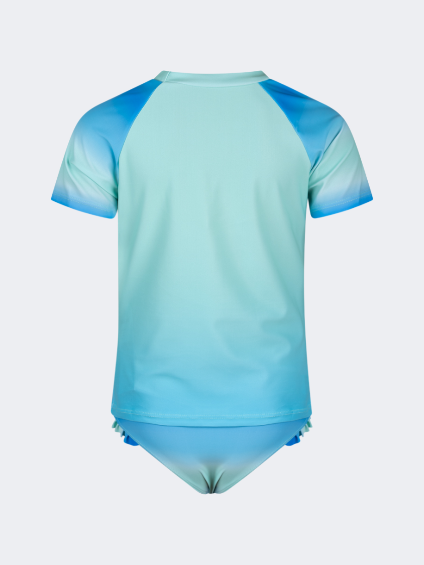 Oil And Gaz Elegant Kids-G Beach Monokini Blue