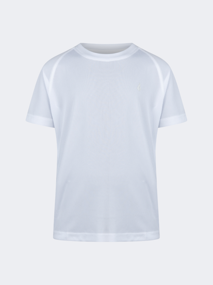 Oil And Gaz Durable Kids Multisport T-Shirt White