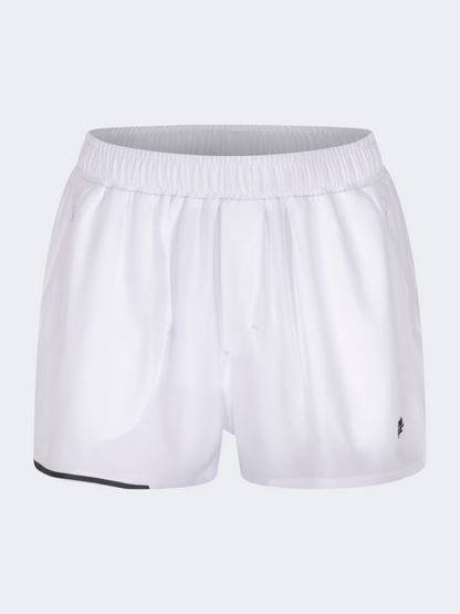 Oil And Gaz Lightweight Women Training 2 In 1 Short White