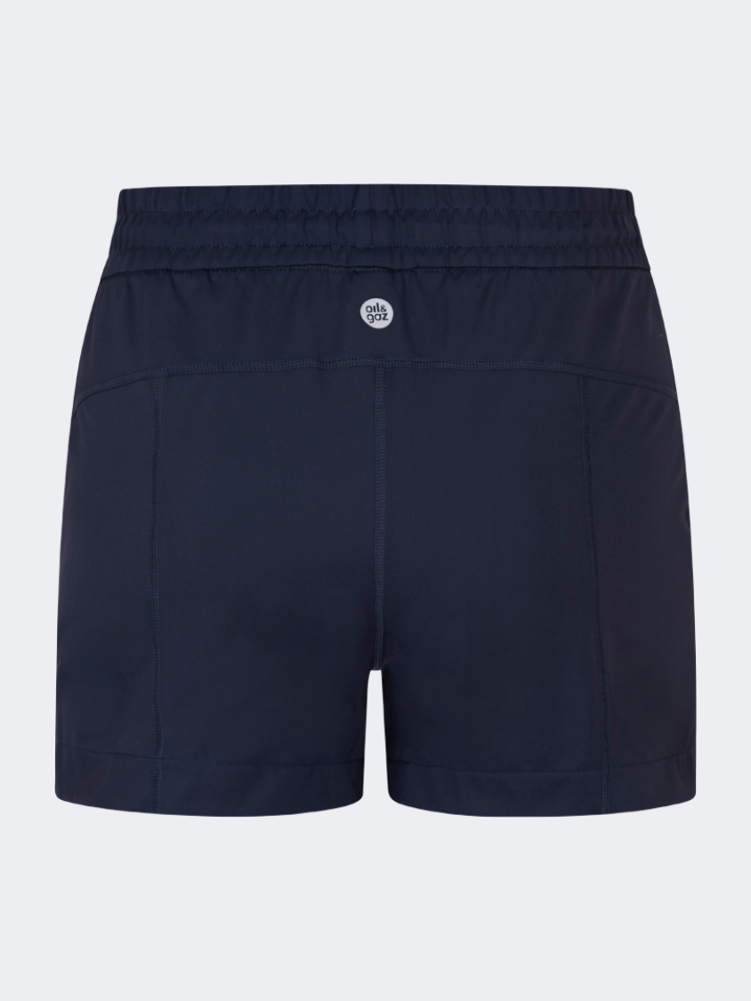 Oil&amp;Gaz Slim Fit Women Training Short Navy