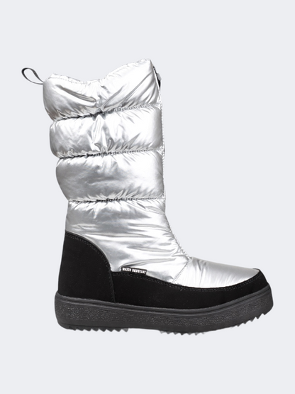 Oil &amp; Gaz After Ski Women Skiing Boots Silver
